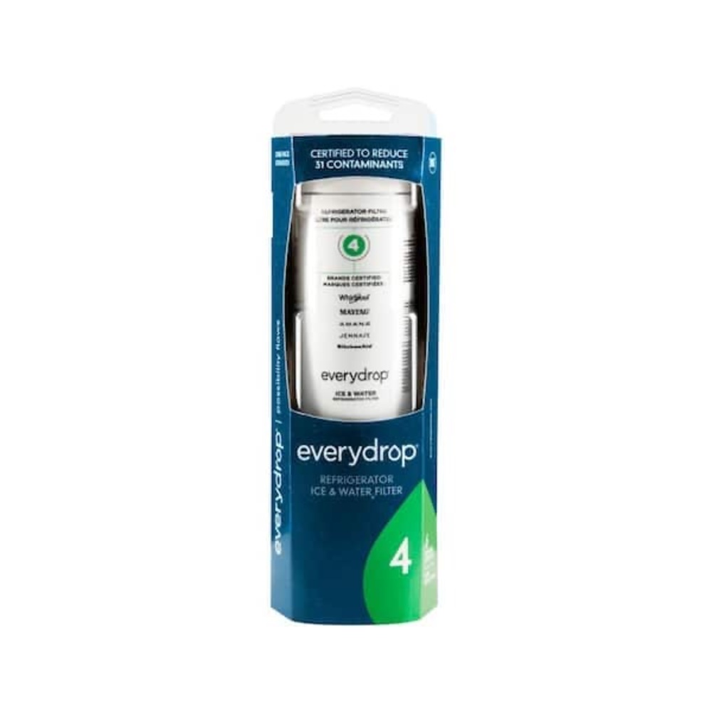 Everydrop by Whirlpool Ice and Water Refrigerator Filter 4, EDR4RXD1, Single-Pac